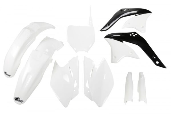 kit plastique kawasaki 450 kxf 2006 2007 2008 complet ufo blanc