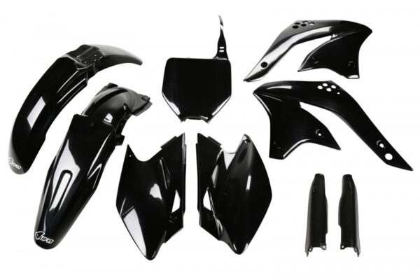kit plastique kawasaki 450 kxf 2006 2007 2008 complet ufo noir