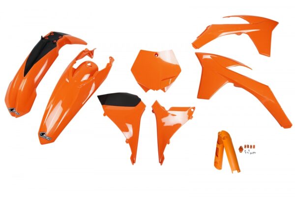 kit plastique ktm 125 250 350 450 sx sxf 2011 2012 ufo complet orange