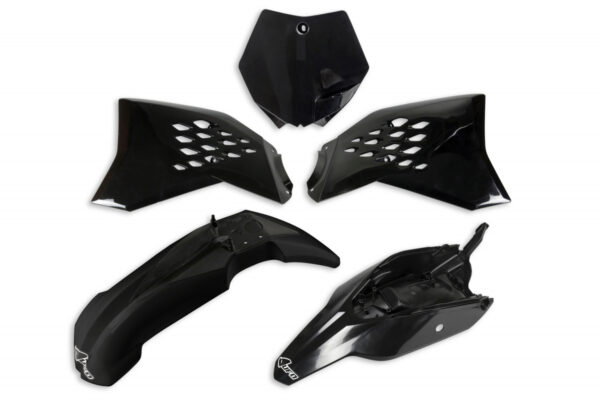 kit plastique ktm 65 sx 2009 2010 2011 2012 2013 2014 2015 ufo complet noir