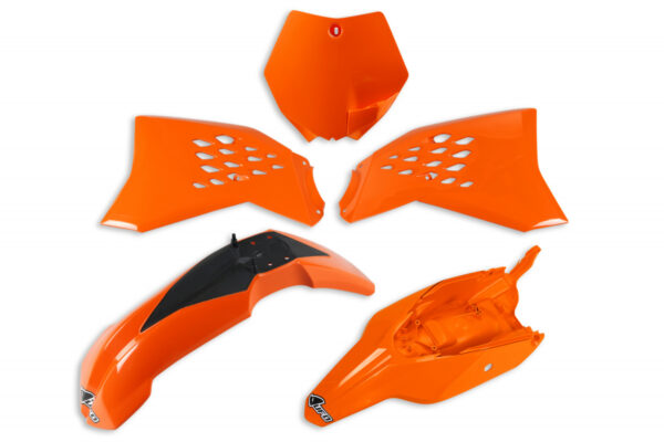 kit plastique ktm 65 sx 2009 2010 2011 2012 2013 2014 2015 ufo complet orange
