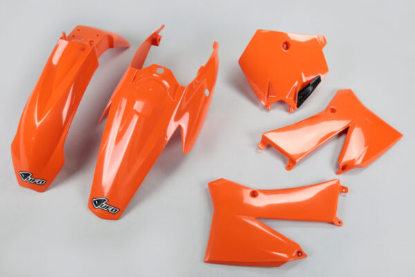 kit plastique ktm 85 sx 2003 2004 2005 2006 2007 2008 2009 2010 2011 2012 ufo complet orange