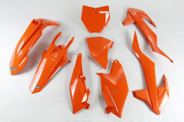 kit plastique ktm 85 sx 2018 2019 2020 2021 2022 2023 2024 ufo complet orange