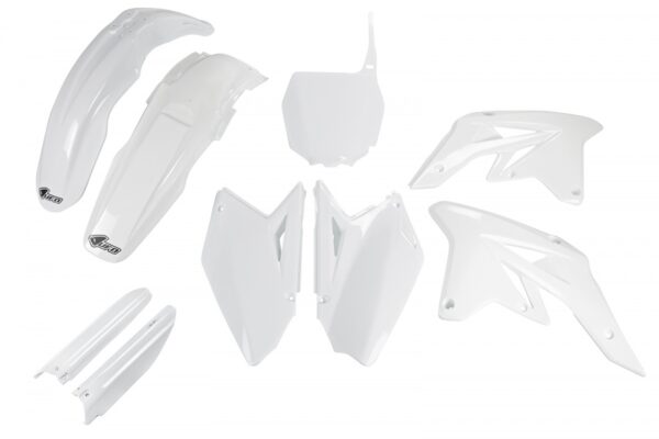 kit plastique suzuki 250 rmz 2007 2008 2009 kit complet ufo blanc