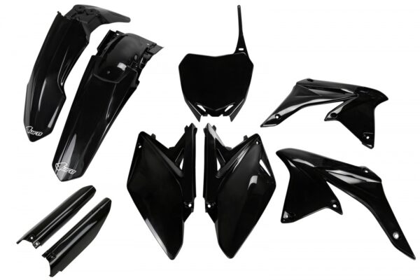 kit plastique suzuki 250 rmz 2010 2011 2012 2013 2014 2015 2016 2017 2018 kit complet ufo noir