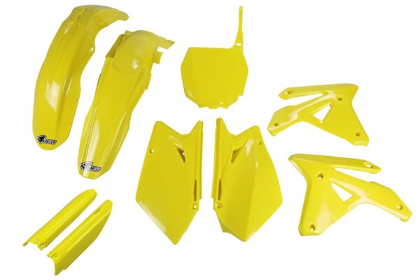 kit plastique suzuki 450 rmz 2007 kit complet ufo jaune