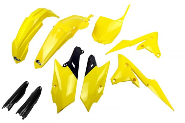kit plastique yamaha 250 450 YZF 2014 2015 2016 2017 2018 ufo complet jaune