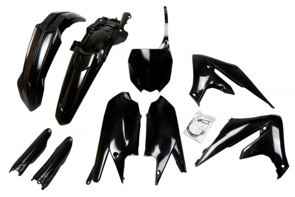 kit plastique yamaha 250 450 YZF 2018 2019 2020 2021 2022 2023 ufo complet noir