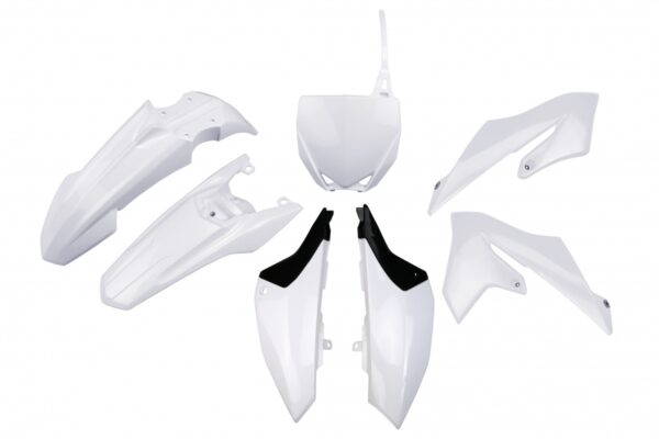 kit plastique yamaha 65 yz 2018 2019 2020 2021 2022 2023 2024 ufo complet blanc