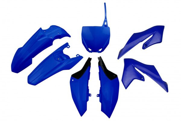 kit plastique yamaha 65 yz 2018 2019 2020 2021 2022 2023 2024 ufo complet bleu