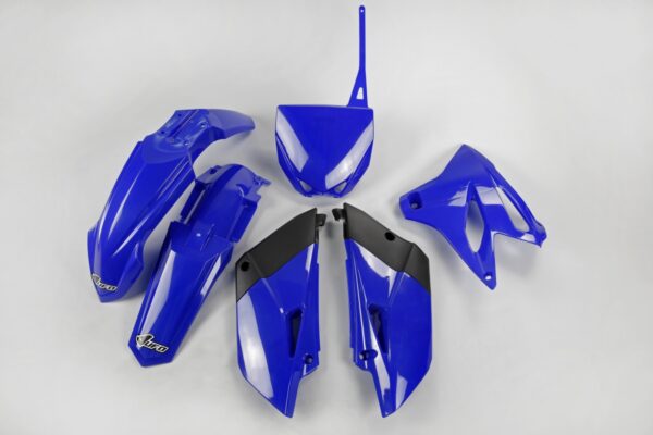 kit plastique yamaha 85 yz 2015 2016 2017 2018 2019 2020 2021 ufo complet bleu