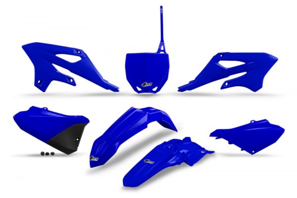 kit plastique yamaha 85 yz 2022 2023 2024 ufo complet bleu