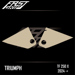 grip protection plaques latérales triumph tf 250 450 x 2024 2025 soft fast grip motocross_Plan de travail 1