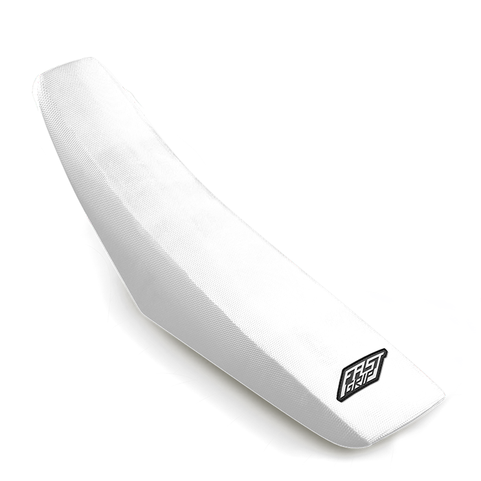 housse de selle ktm 50 sx 2024 2025 2026 2027 2028 ng seat cover antidérapante grip monobloc blanche