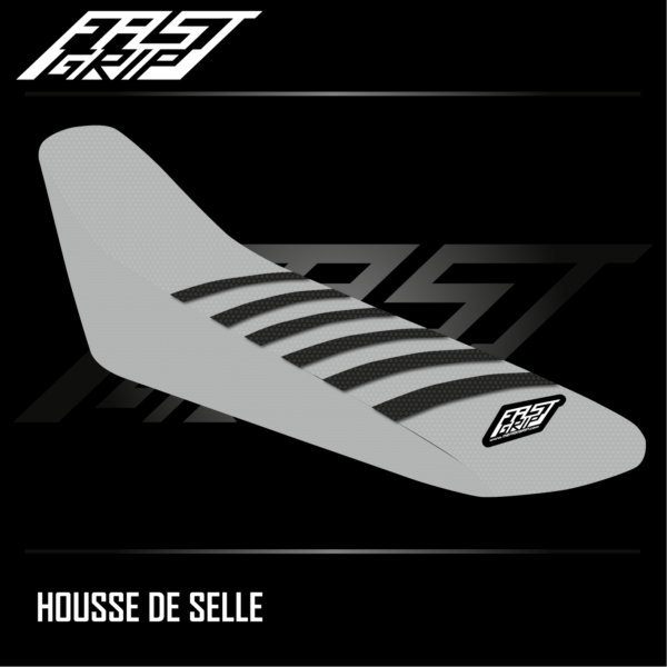 housse de selle enduro husqvarna 125 250 300 350 450 501 te fe 2014 2015 2016 seat cover grise noire