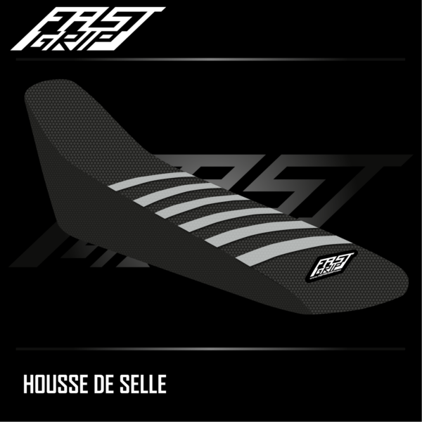 housse de selle enduro husqvarna 125 250 300 350 450 501 te fe 2014 2015 2016 seat cover noire grise