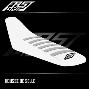 housse de selle enduro husqvarna 125 250 300 350 450 501 te fe 2017 2018 2019 seat cover blanche grise
