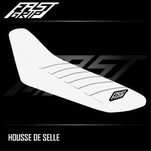 housse de selle enduro husqvarna 125 250 300 350 450 501 te fe 2020 2021 2022 2023 seat cover blanche