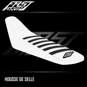 housse de selle enduro husqvarna 125 250 300 350 450 501 te fe 2024 2025 seat cover blanche noire