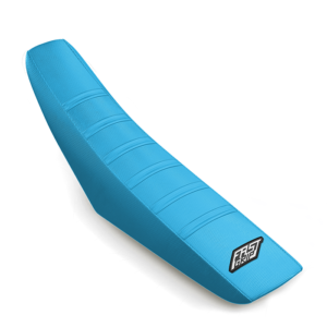 housse de selle tm racing 125 144 250 300 350 450 MX FI CORSE 2022 2023 2024 2025 2026 2027 2028 grip antidérapant seat cover fast grip bleu