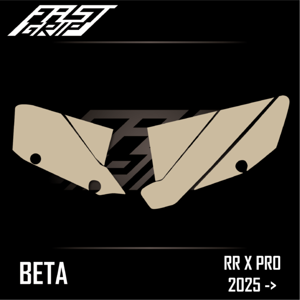 grip protection plaques latérales beta 125 200 250 300 350 390 430 480 RR X PRO 2025 full fast grip enduro