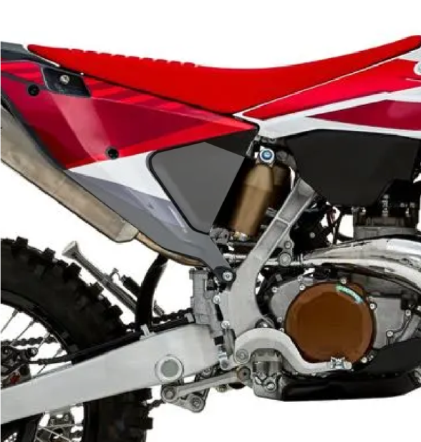 grip protection plaques latérales fantic 125 250 xe 2025 full fast grip enduro visuel