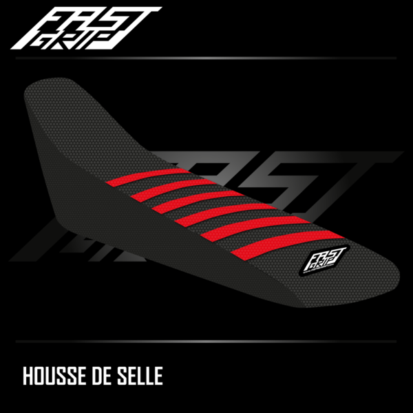 housse de selle beta xtrainer 250 300 2023 2024 2025 enduro seat cover noire rouge