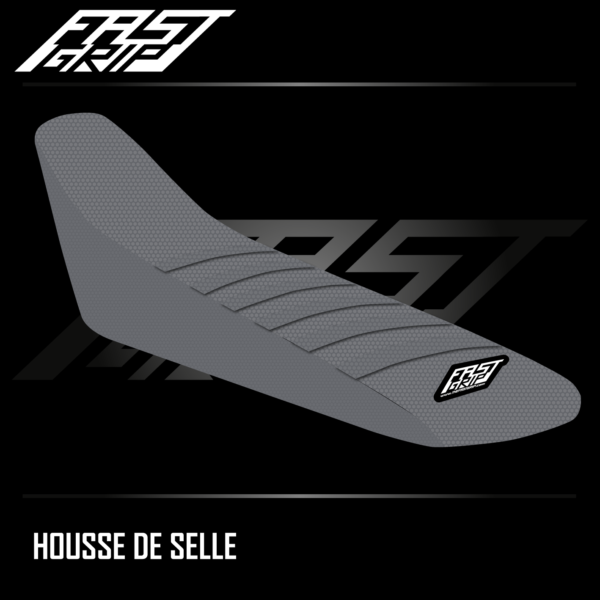 housse de selle fantic 125 250 xe 2023 2024 seat cover enduro grise