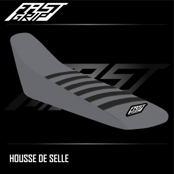 housse de selle fantic 125 250 xe 2025 seat cover enduro grise noire