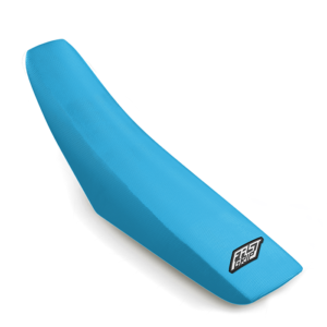 housse de selle monobloc tm racing 125 144 250 300 350 450 en FI CORSE 2022 2023 2024 2025 2026 2027 2028 grip antidérapant seat cover fast grip bleu