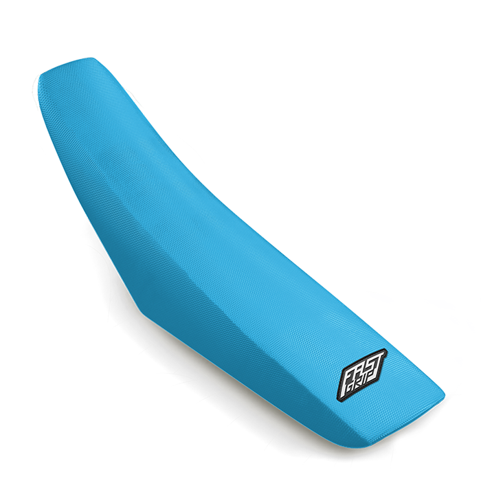 housse de selle monobloc tm racing 125 144 250 300 350 450 en FI CORSE 2022 2023 2024 2025 2026 2027 2028 grip antidérapant seat cover fast grip bleu
