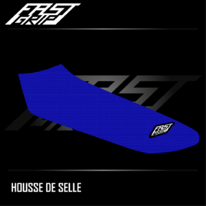 housse de selle monobloc yamaha 250 450 wrf 2014 2015 2016 2017 2018 2019 enduro seat cover bleue