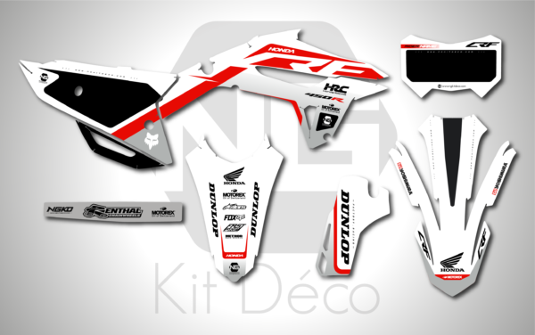 kit déco 250 300 400 450 crf rx 2021 2022 2023 2024 2025 honda enduro ng daytona series decals stickers graphics autocollant adhesifs_Plan de travail 1