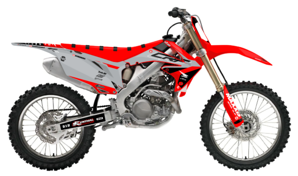 kit déco 250 450 crf 2009 2010 2011 2012 2013 honda ng motocross bionic series mx decals stickers graphics autocollant adhesifs visuel_Plan de travail 1