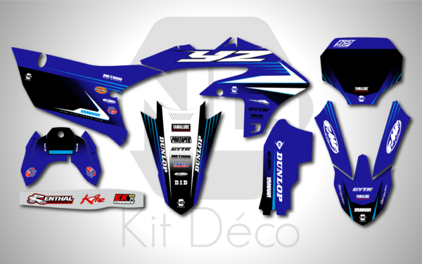 kit déco 250 450 yzf 2023 2024 2025 yamaha motocross ng origine 2025 mx decals stickers graphics autocollant adhesifs_Plan de travail 1