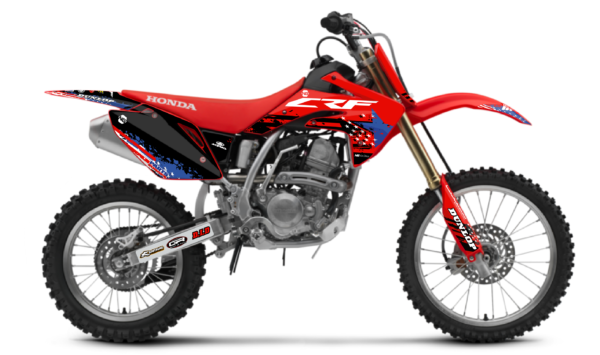 kit déco honda 150 crf de 2017 à 2025 motocross ng usa series mx motocross decals stickers graphics autocollant adhesifs visuel-01