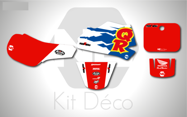 kit déco honda 50 qr motocross ng kent1 2022 old mx decals stickers graphics autocollant adhesifs visuel-01