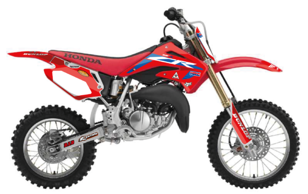 kit déco honda 85 cr 2003 2004 2005 2006 2007 2008 2009 2010 2011 2012 motocross ng factory 2022 mx decals graphics stickers adhesifs autocollant visuel