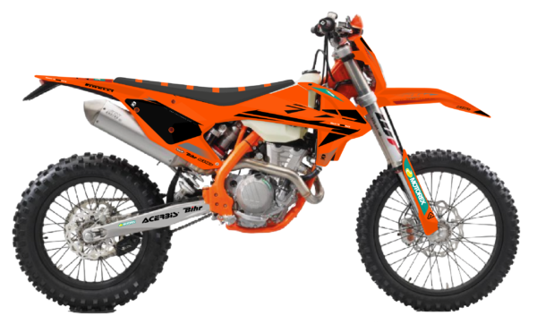 kit déco ktm 125 250 300 350 450 500 exc excf tpi xcw 2017 2018 2019 enduro ng team origine 2025 decals stickers graphics autocollant adhesifs visuel_Plan de travail 1