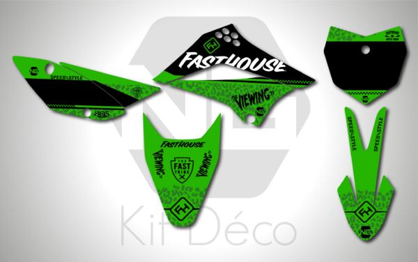 kit déco 110 KLX 2010 2011 2012 2013 2014 2015 2016 2017 2018 2019 2020 2021 2022 2023 2024 2025 kawasaki ng fasthouse 22 motocross graphics mx decals stickers graphics autocollant adhesifs