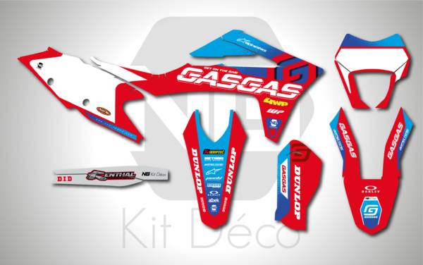 kit déco 125 200 250 300 350 450 ec ecf 2021 2022 2023 gasgas enduro ng factory 2024 decals stickers graphics autocollant adhesifs_Plan de travail 1