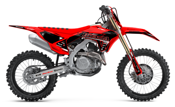 kit déco 250 450 crf 2021 2022 2023 2024 2025 honda motocross ng alba series mx decals stickers graphcis autocollant adhesifs visuel