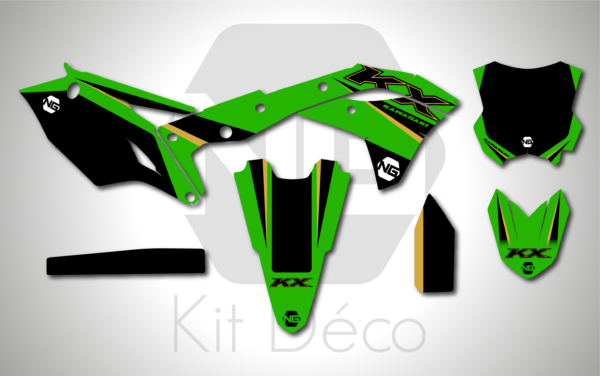 kit déco 250 kxf 2017 2018 2019 2020 kawasaki ng origine 2022 motocross graphics mx stickers decals autocollant adhesifs_Plan de travail 1