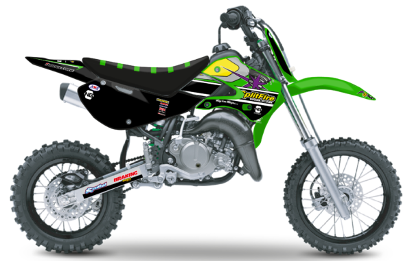 kit déco 65 kx 2000 2024 110 klx kawasaki ng motocross splitfire mx decals stickers graphics autocollant adhesifs visuel