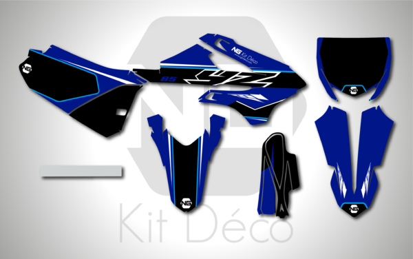 kit déco 85 yz 2022 2023 2024 2025 yamaha ng origine 2021 motocross decals stickers adhesifs graphics_Plan de travail 1