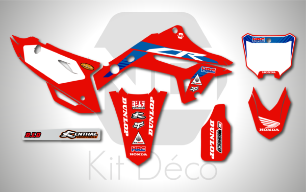 kit déco honda 125 250 cr polisport restyle 2022 motocross ng factory 2022 mx decals stickers graphics autocollant adhesifs 1_Plan de travail 1