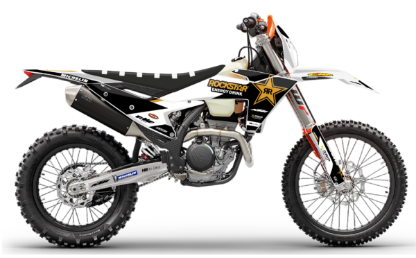 kit déco ktm 125 250 300 350 450 500 exc excf tpi xcw 2024 2025 enduro ng rockstar decals stickers graphics autocollant adhesifs visuel_Plan de travail 1