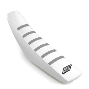 housse de selle husqvarna 85 tc 2025 2026 2027 blanche grise fast grip antidérapent seat cover
