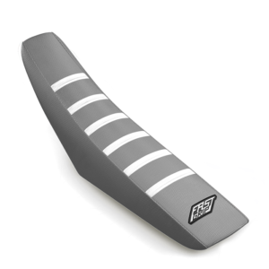 housse de selle husqvarna 85 tc 2025 2026 2027 grise blanche fast grip antidérapent seat cover