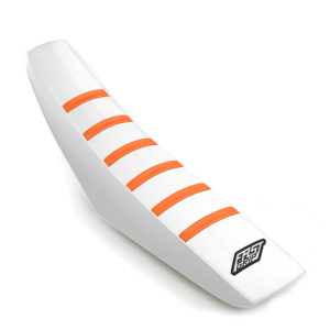 housse de selle ktm 85 sx 2025 2026 2027 2028 ng seat cover antidérapante grip blanche orange